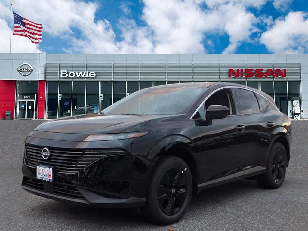 2026 Nissan Murano SV in Super Black — front three-quarter view