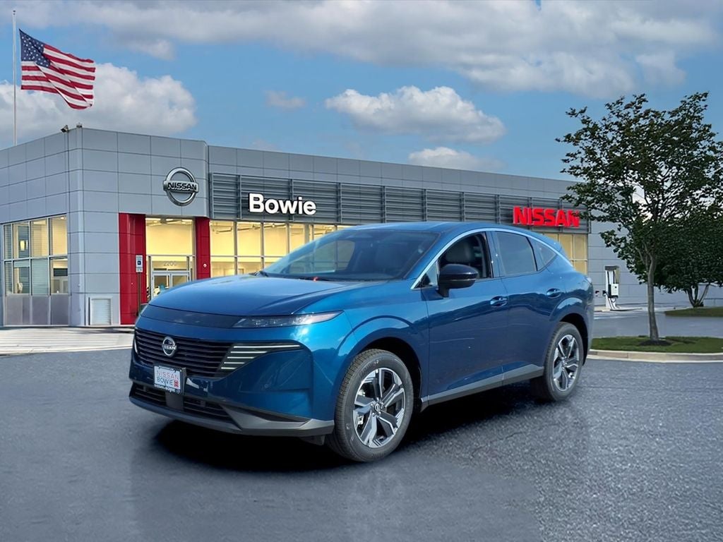 2026 Nissan Murano SL in Aurora Blue Pearl Metallic — front three-quarter view