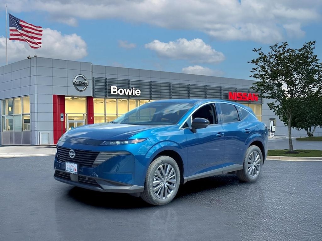 2026 Nissan Murano SL in Aurora Blue Pearl Metallic — front three-quarter view