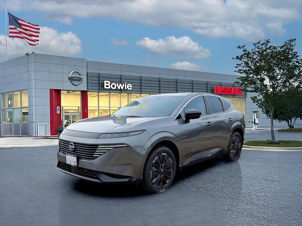 2026 Nissan Murano Platinum in Gun Metallic — front three-quarter view