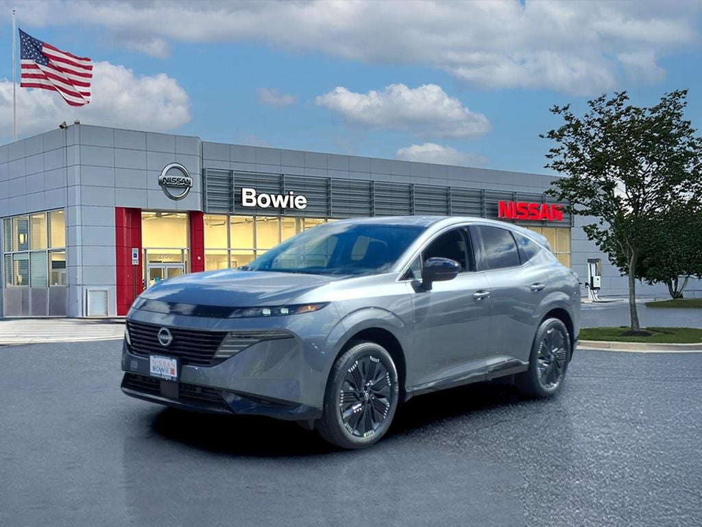 2026 Nissan Murano Platinum in Gun Metallic — front three-quarter view