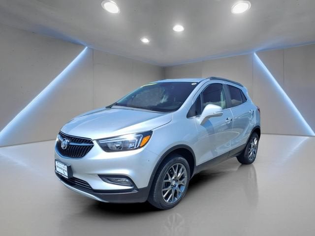 2019 Buick Encore Sport Touring in Includes (Cm5) Black Carbon Metallic Lower Exterior Accent Color, Paint Code W700s. — front...