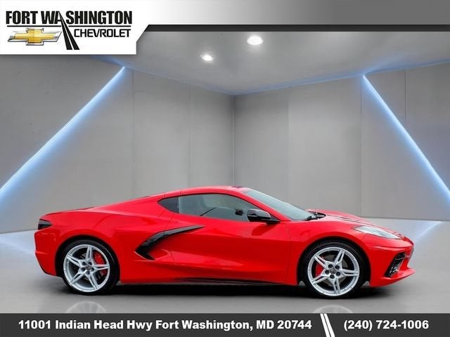 2022 Chevrolet Corvette Stingray — side profile view