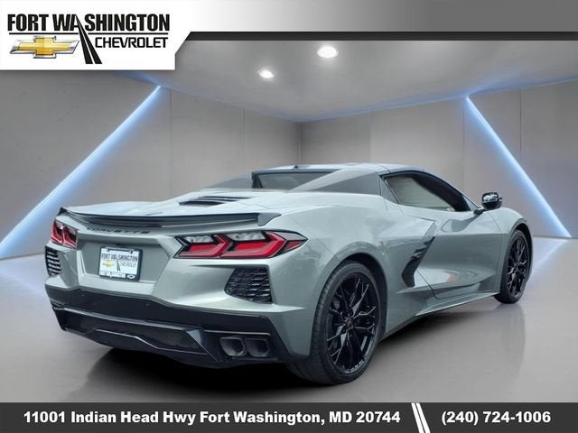 2024 Chevrolet Corvette Stingray — rear three-quarter view