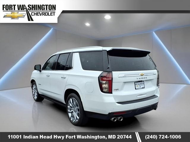 2024 Chevrolet Tahoe — rear three-quarter view